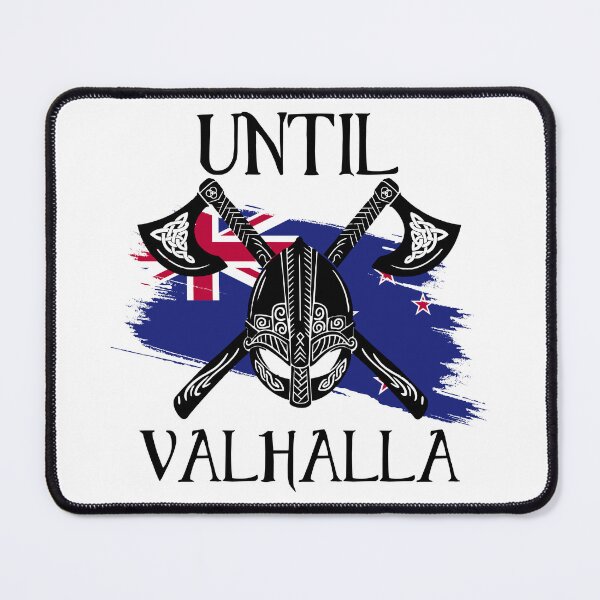 Item preview, Until Valhalla - New Zealand Flag designed and sold by Georgy09.