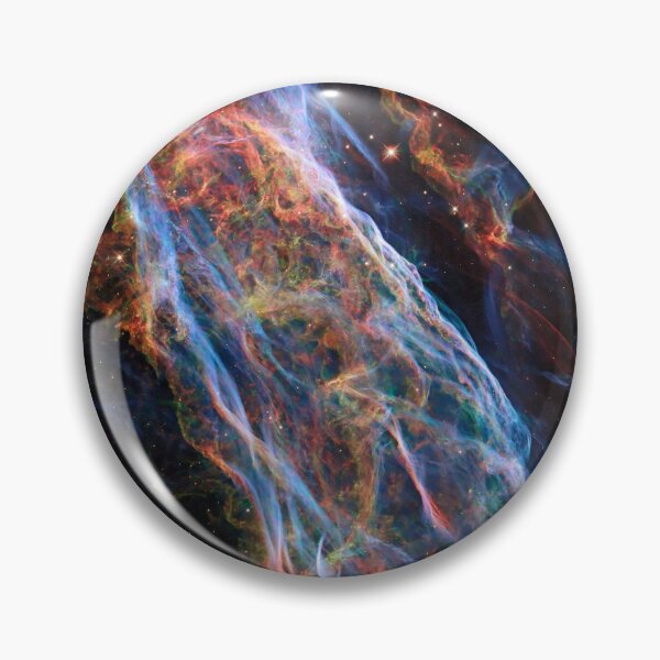 Item preview, Electric Filaments in the Western Veil Nebula in Cygnus via Hubble Telescope designed and sold by DEL-Productions.