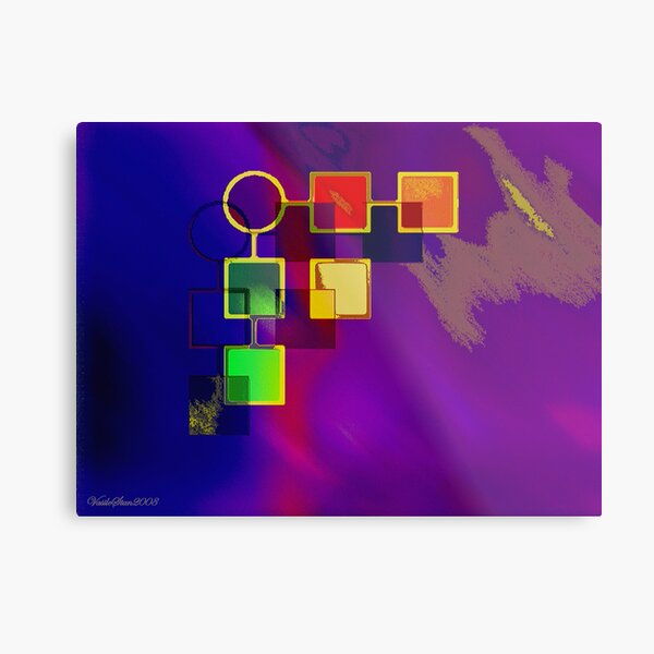 The temptations of modern art Metal Print