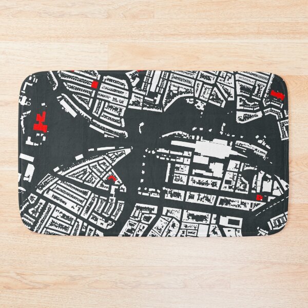 Item preview, Map of Haarlem, Netherlands,  with its schools in color designed and sold by jean-nicolas.