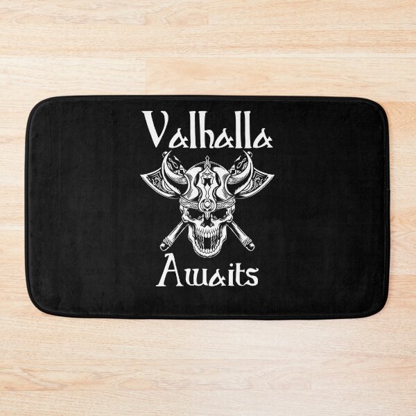 Item preview,  Valhalla Awaits -  Viking Skull with Helmet  designed and sold by Georgy09.
