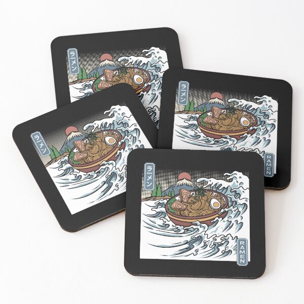 Item preview, Ramen in waves kanji designed and sold by NastySquad.
