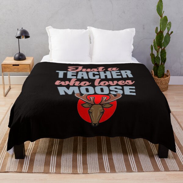 Item preview, Just A Teacher Who Loves Moose - Funny Moose Head designed and sold by leo121687.