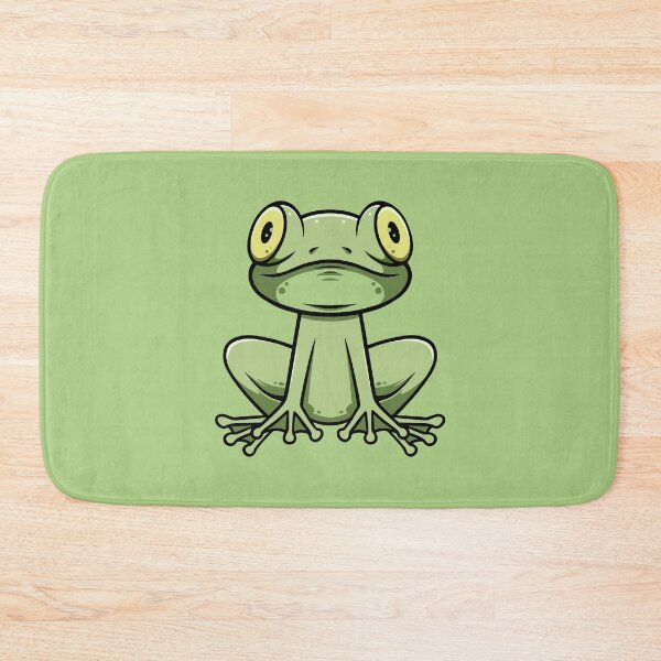 Item preview, Cute Frog Smiling designed and sold by cubbone.
