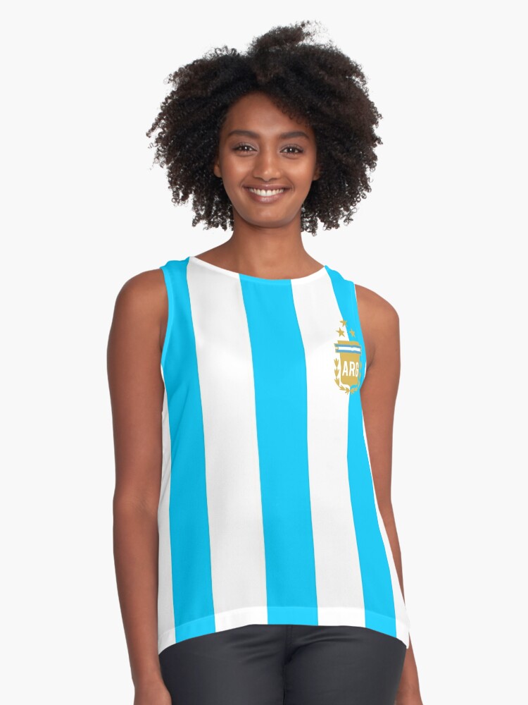 ARGENTINA WORLD CUP CHAMPION MESSI Sleeveless Top for Sale by  CARVAL-CLOTHES