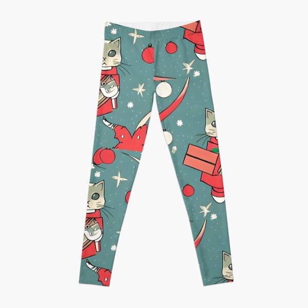 Santa Cat Leggings