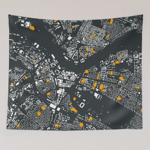 Item preview, Map of Dresden, Germany, with its schools in color designed and sold by jean-nicolas.