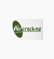 Aircrack-ng Green Logo Art Board