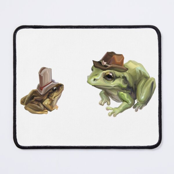 Item preview, Two Frog Cowboys Chilling - Yeehaw designed and sold by WormLasagna.