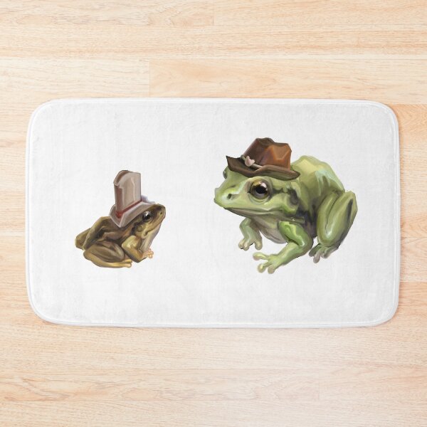 Item preview, Two Frog Cowboys Chilling - Yeehaw designed and sold by WormLasagna.