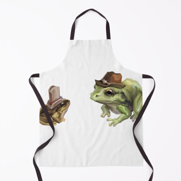 Item preview, Two Frog Cowboys Chilling - Yeehaw designed and sold by WormLasagna.