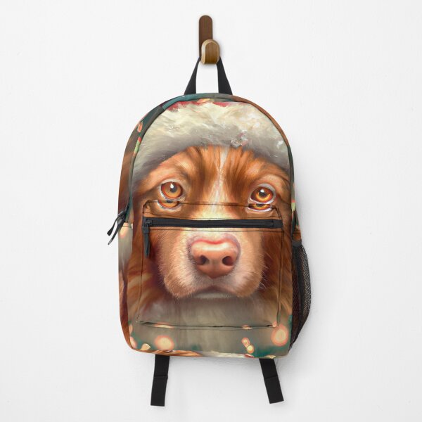 Item preview, Christmas Nova Scotia Duck Tolling Retriever designed and sold by ZenEverAI.
