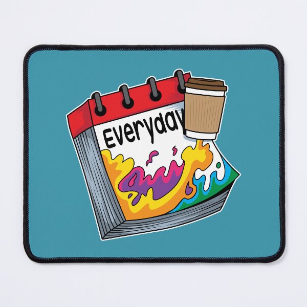 Item preview, Everyday is a coffee day designed and sold by NastySquad.