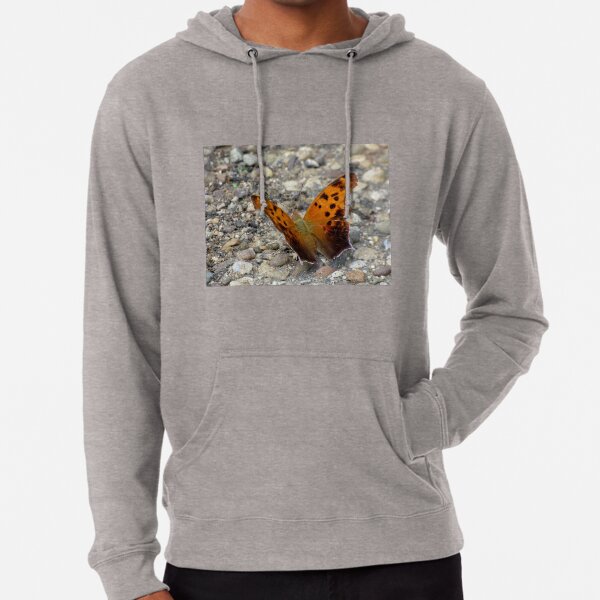 Eastern Comma Butterfly Lightweight Hoodie