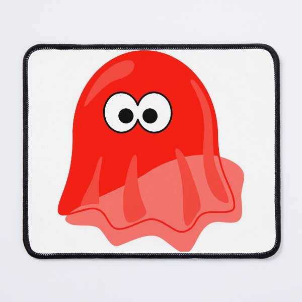 Item preview, Adorable little red ghost designed and sold by Right-Fit27.