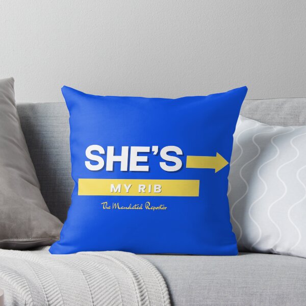Item preview, She is My Rib (Husband and Wife Set) - Blue designed and sold by TheReporter1.