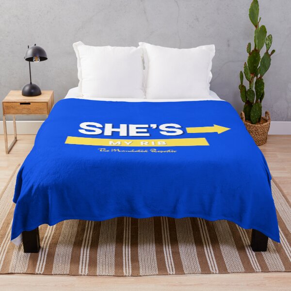 Item preview, She is My Rib (Husband and Wife Set) - Blue designed and sold by TheReporter1.