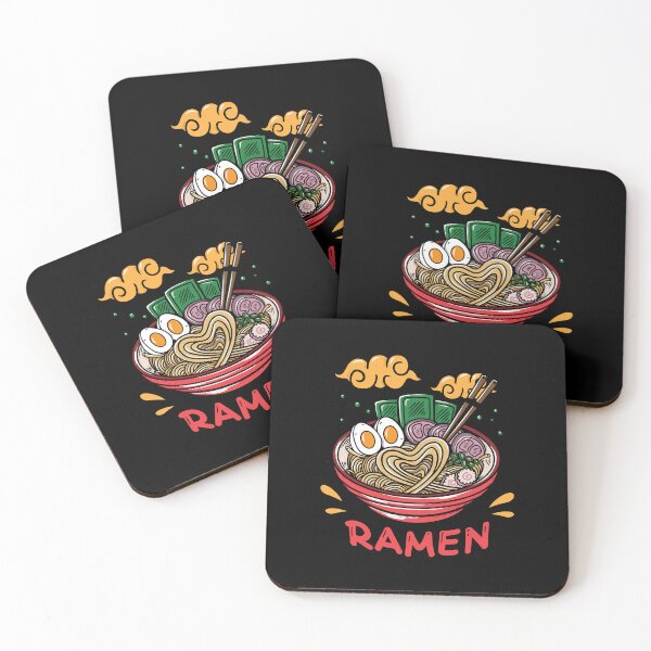 Item preview, Ramen bowl heart noodles love designed and sold by NastySquad.