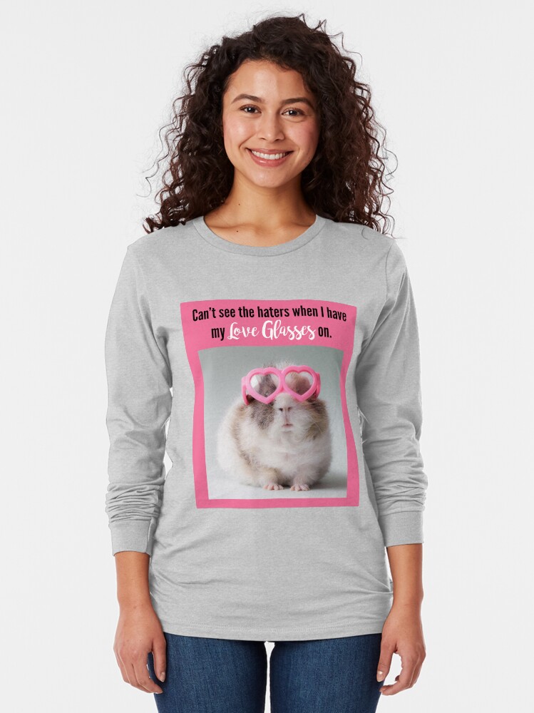 "Can't see the haters with my Love Glasses on" Tshirt by Jandsgraphics