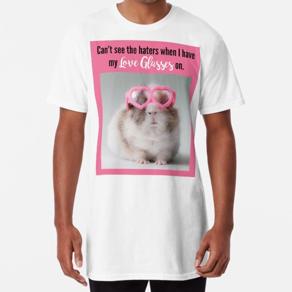 "Can't see the haters with my Love Glasses on" Tshirt by Jandsgraphics