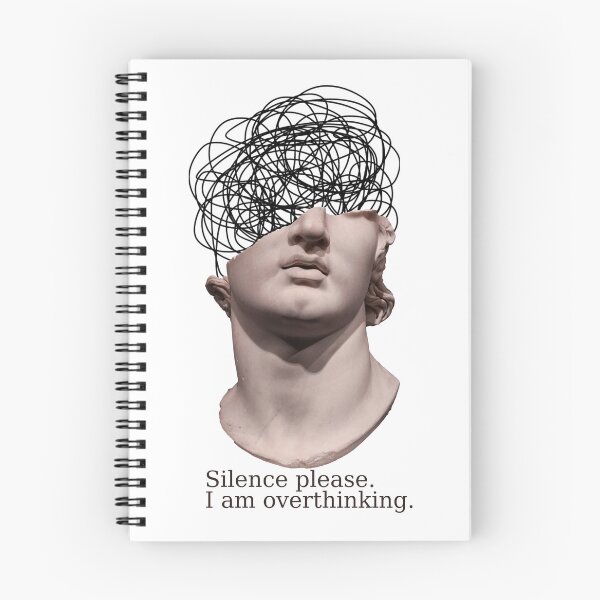 Item preview, Silence please, I am overthinking. designed and sold by qawistz.
