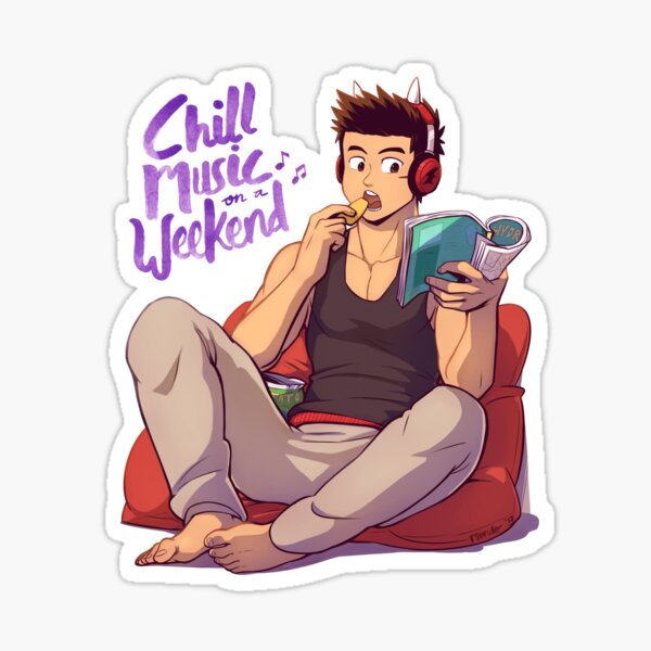Item preview, Chill Music on a Weekend designed and sold by MondoART.