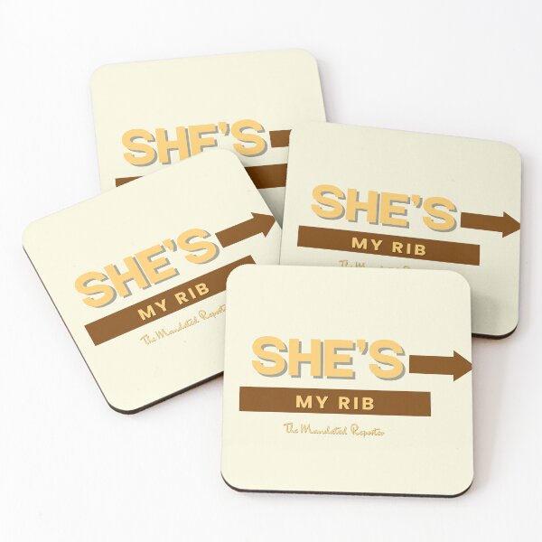 Item preview, She is My Rib (Husband and Wife Set) - Tan designed and sold by TheReporter1.