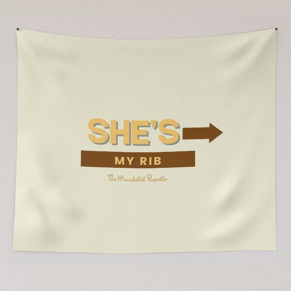 Item preview, She is My Rib (Husband and Wife Set) - Tan designed and sold by TheReporter1.