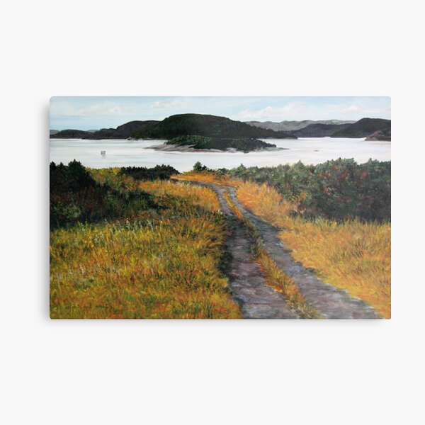 Skin Island Marathon Harbor North West Ontario Metal Print