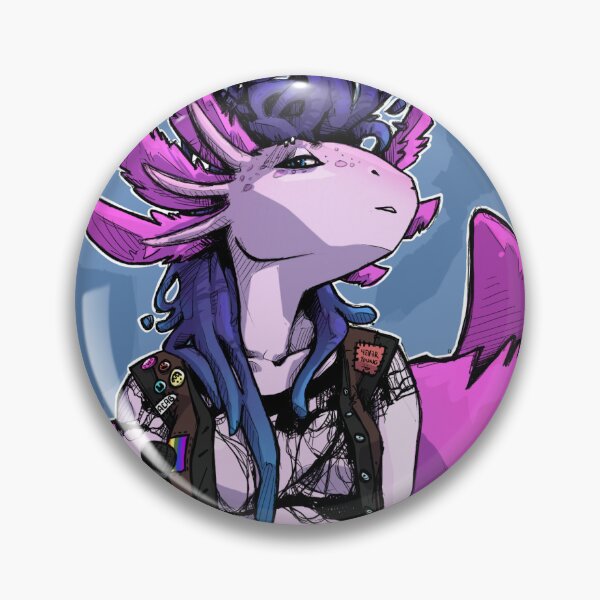 Item preview, Punxolotl Axolotl designed and sold by Craft Rabbit.