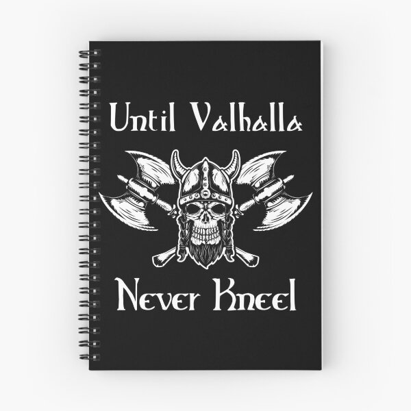 Item preview, Until Valhalla - Never Kneel - Skull and Axes designed and sold by Georgy09.