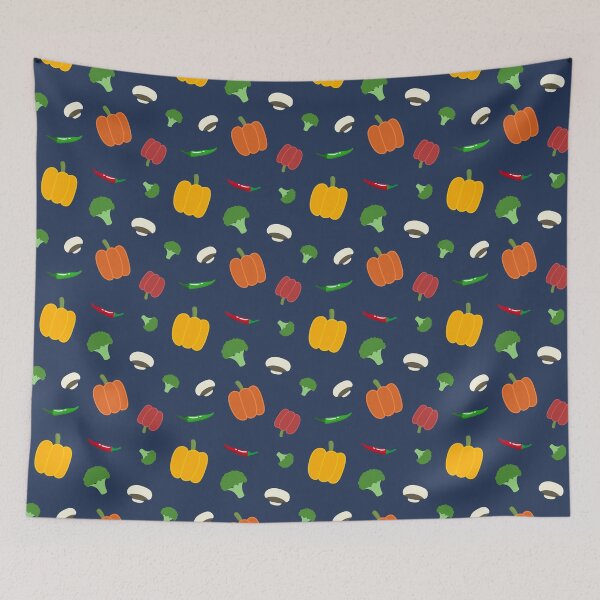 Artikelvorschau, Random vegetables collection pattern 2 entworfen und verkauft von LemonCreamyyyy.