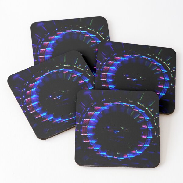 Item preview, Light, bright, light show, fractal, circle, time loop, cern designed and sold by Kristin Morgan.