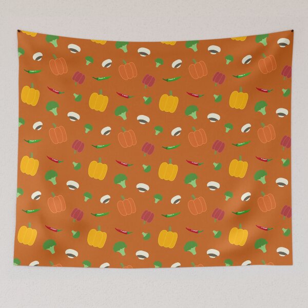 Artikelvorschau, Random vegetables collection pattern 4 entworfen und verkauft von LemonCreamyyyy.