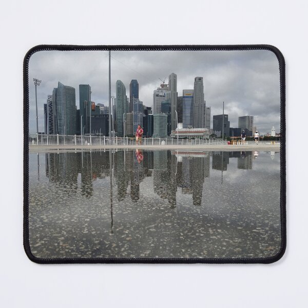 Item preview, Reflections, Singapore skyline designed and sold by Almondtree.