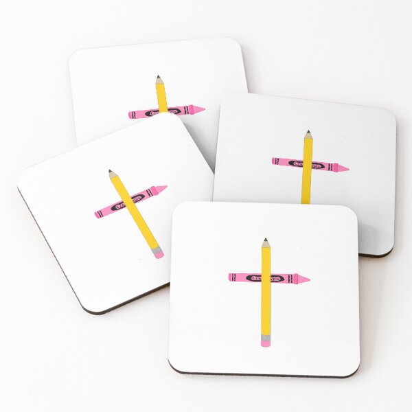 Item preview, Pencil and crayon cross designed and sold by oceansunflowers.