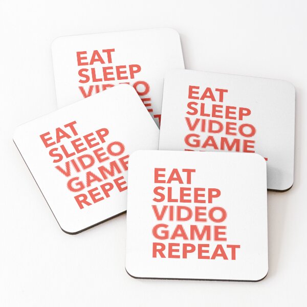 Item preview, Eat Sleep Video Game Repeat designed and sold by AnveeBubbles.