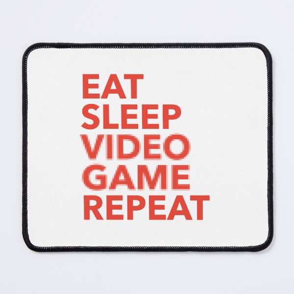Item preview, Eat Sleep Video Game Repeat designed and sold by AnveeBubbles.