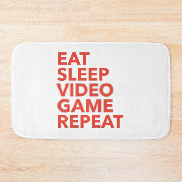 Item preview, Eat Sleep Video Game Repeat designed and sold by AnveeBubbles.