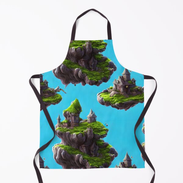 Item preview, The Kingdom In The Floating Islands - Seamless Pattern designed and sold by Chubuter.