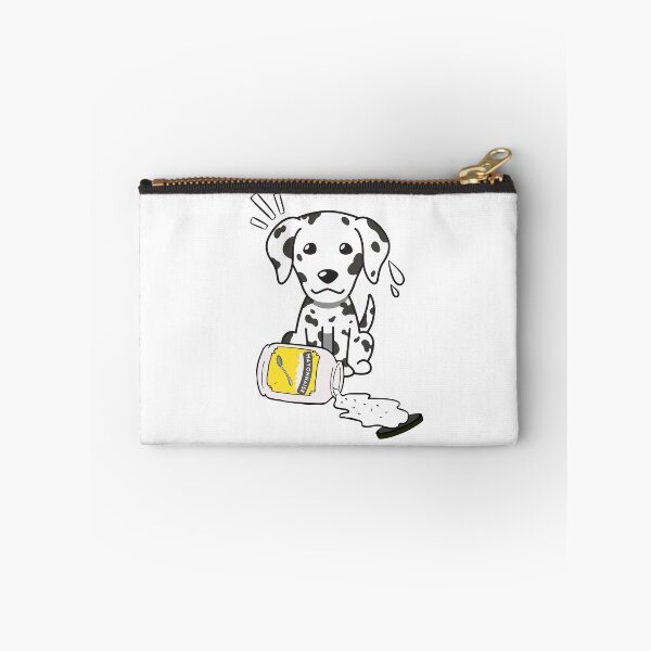 Item preview, Cute Dalmatian Spilled Mayonnaise Jar designed and sold by Pet Station.