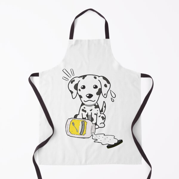Item preview, Cute Dalmatian Spilled Mayonnaise Jar designed and sold by Pet Station.