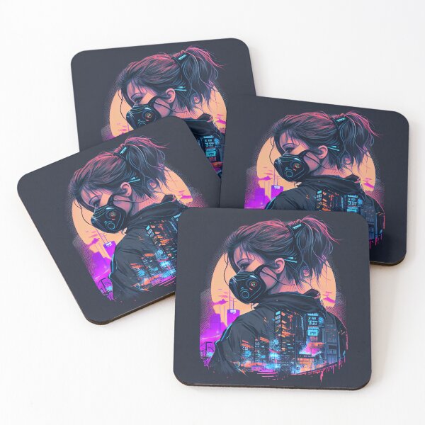 Item preview, cyberpunk girl designed and sold by wenart.