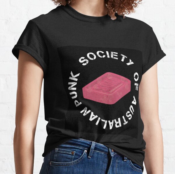 Society of Australian Punk (SOAP) logo black  Classic T-Shirt