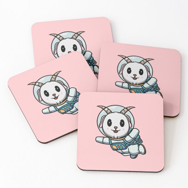 Item preview, Cute Astronaut Goat designed and sold by cubbone.