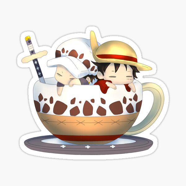 Chibi Luffy Stickers for Sale | Redbubble