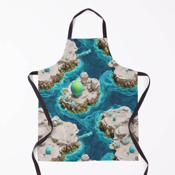 Item preview, The Magic Islands - Seamless Pattern designed and sold by Chubuter.