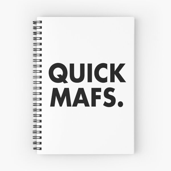 Item preview, QUICK MAFS. designed and sold by Oscar Dove.