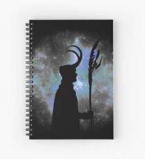 God of mischief Spiral Notebook