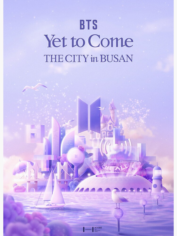 BTS Yet to Come in Busan Poster